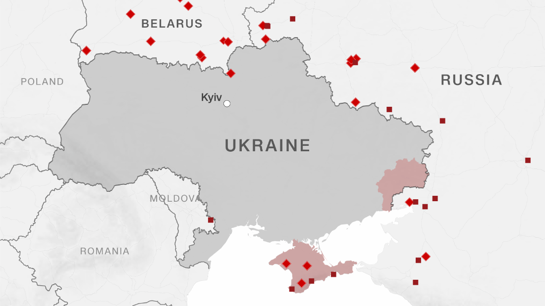 The Pentagon says 80% of Russian forces near Ukraine are 'ready to go' for a full-scale invasion, and Kyiv is in a state of emergency