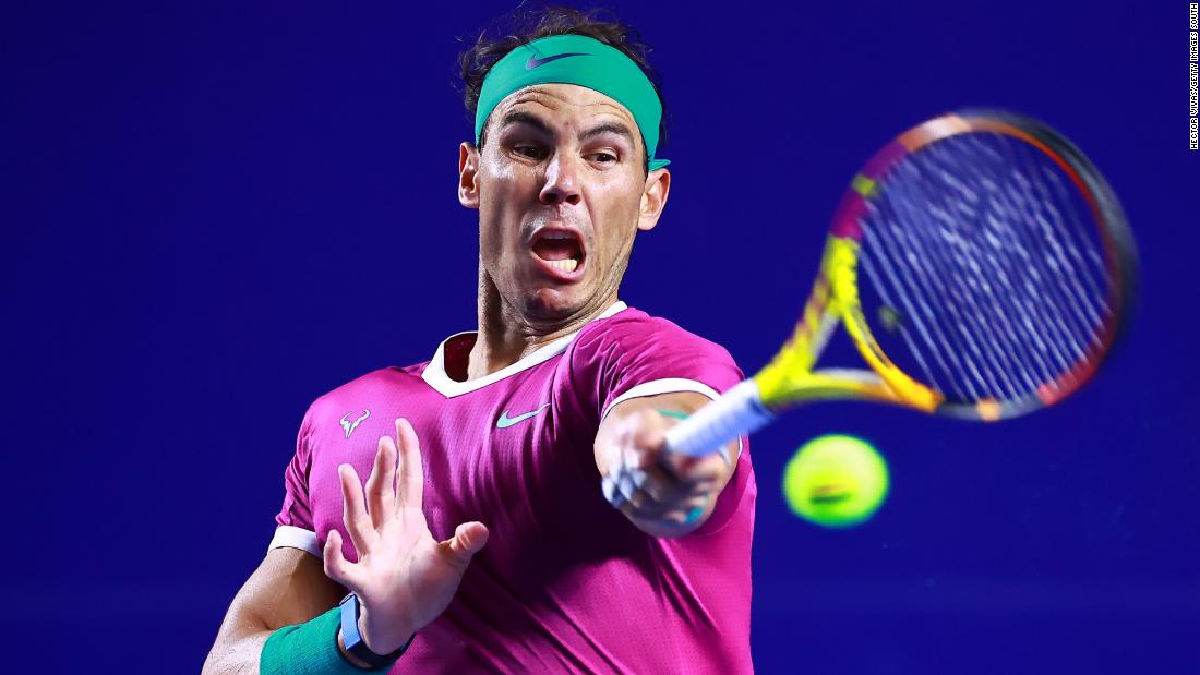 Rafael Nadal wins in Acapulco, extends career-best season start to 12 matches