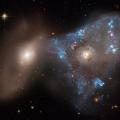 hubble galaxy collision