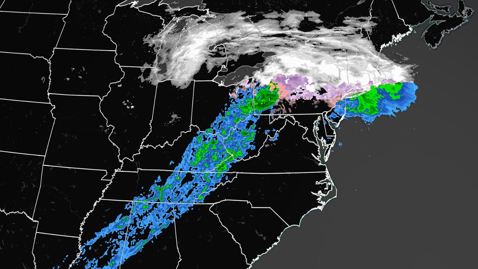 Weather forecast Late winter storm set to impact Northeast CNN Video