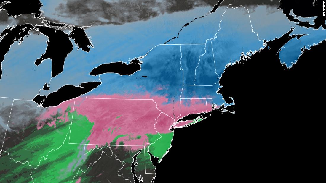 Snow and ice could bring dangerous road conditions in the Northeast, with 50 million under winter weather alerts