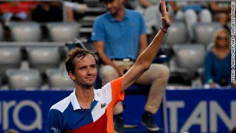 Russia&#39;s Daniil Medvedev will be crowned the new men&#39;s world No. 1 on Monday.