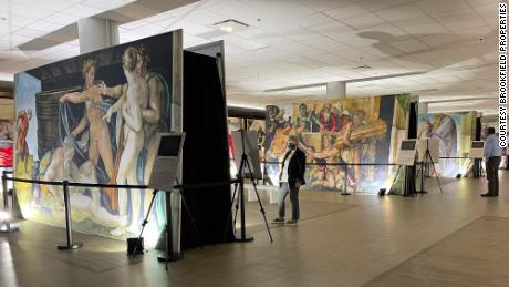 Brookfield launched an immersive art exhibit, Michelangelo&#39;s Sistine Chapel, at its Oak Brook Mall in Chicago in 2021.