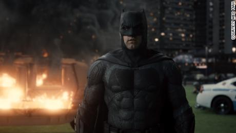 Ben Affleck como Batman em Zack Snyder Liga da Justiça.  & # 39;
