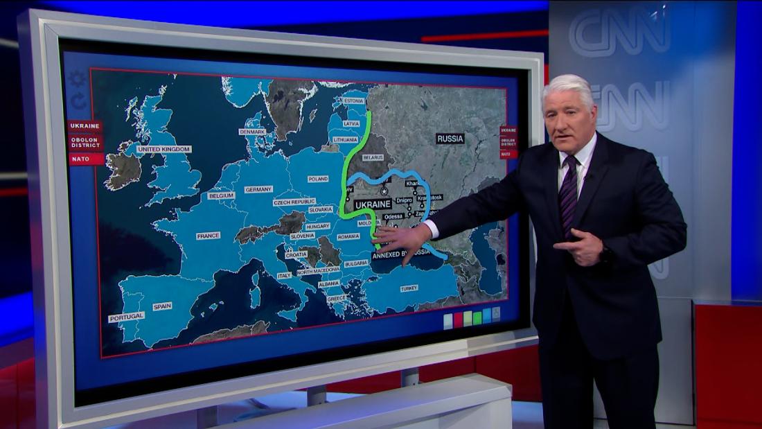 How a Russia-controlled Ukraine could extend a new Iron Curtain across Europe – CNN Video