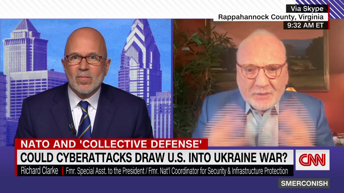Could cyberattacks draw U.S. into Ukraine war? – CNN Video