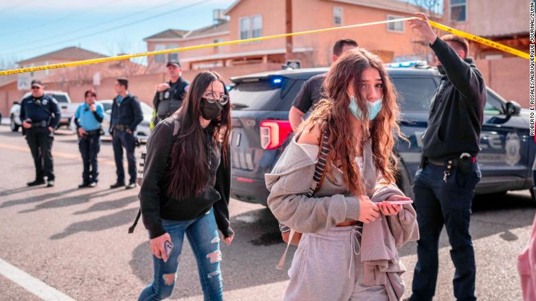 Police arrest 14-year-old in connection with fatal shooting near Albuquerque high school