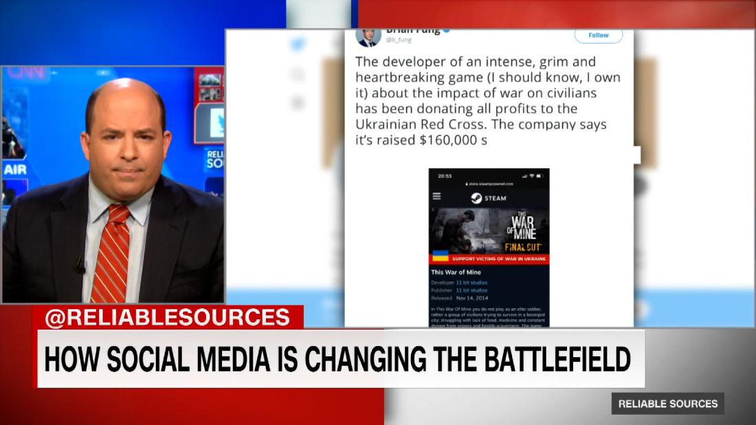 Stelter: Social media is reshaping how the world sees war – CNN Video