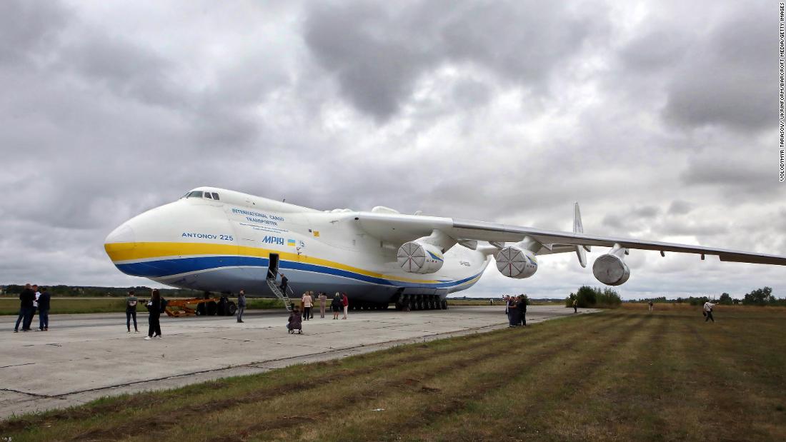 World’s largest plane reportedly destroyed in Ukraine – CNN