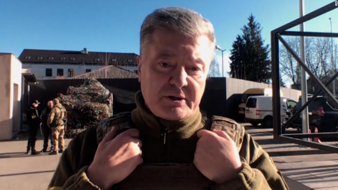 Video: Ex-Ukrainian president says Russian soldiers are going ‘to hell’ – CNN Video