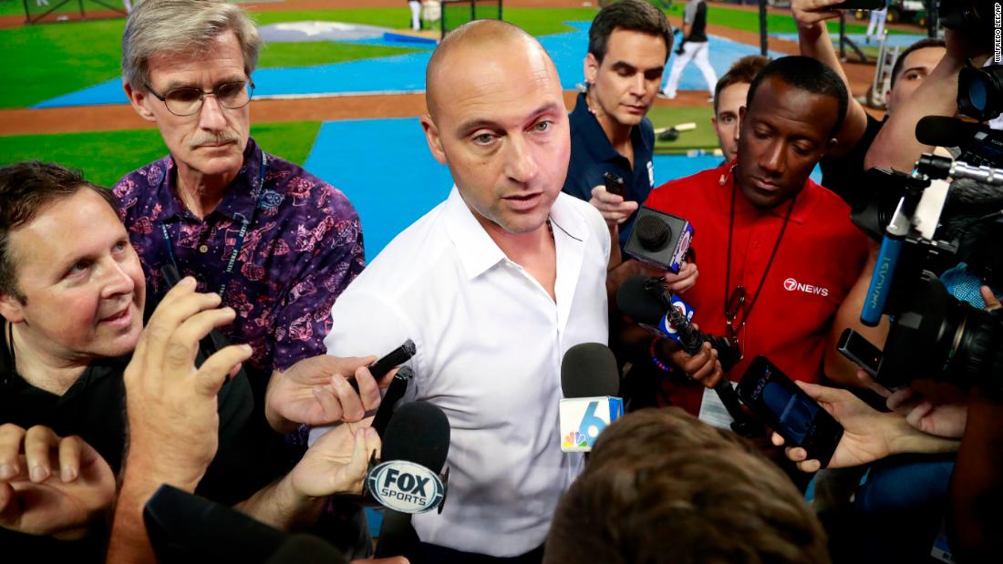 Derek Jeter Steps Down As Marlins CEO, Citing 'Different' Visions