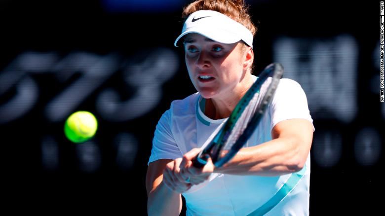 Elina Svitolina says athletes can do more to pressure Russia into stopping the violence. 