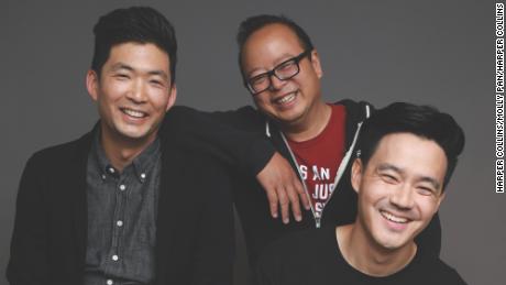 From left to right: Phil Yu, Jeff Yang and Philip Wang, authors of &quot;RISE: A Pop History of Asian America from the Nineties to Now.&quot; 