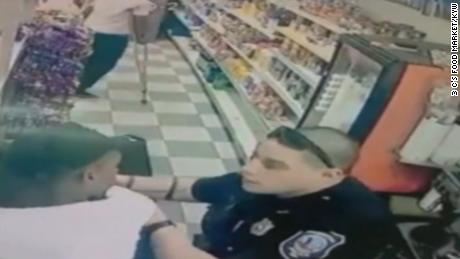 Surveillance footage from a store last September allegedly showed a Wilmington police officer using excessive force, according to the Delaware Department of Justice. 