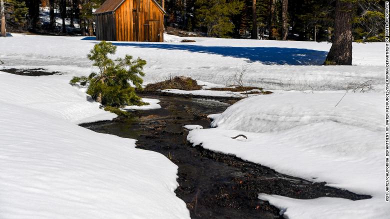 Snow melts and runs off the Sierra Nevadas, working to fill up California&#39;s reservoirs. 