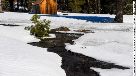 Snow melts and runs off the Sierra Nevadas, working to fill up California&#39;s reservoirs. 