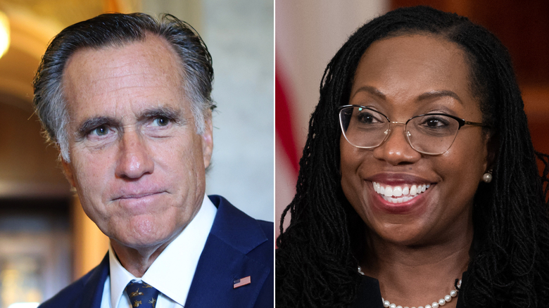 Romney says he hasn’t reached a decision yet on Ketanji Brown Jackson nomination