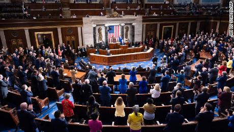 Congress shows bipartisan sartorial support for Ukraine at State of the Union address