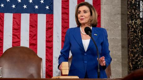 House Speaker Nancy Pelosi said this before President Joe Biden arrives to deliver her State of the Union address.