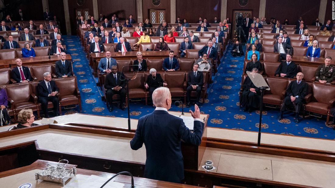 Analysis: Biden’s State of the Union sends potent messages to Zelensky and Putin