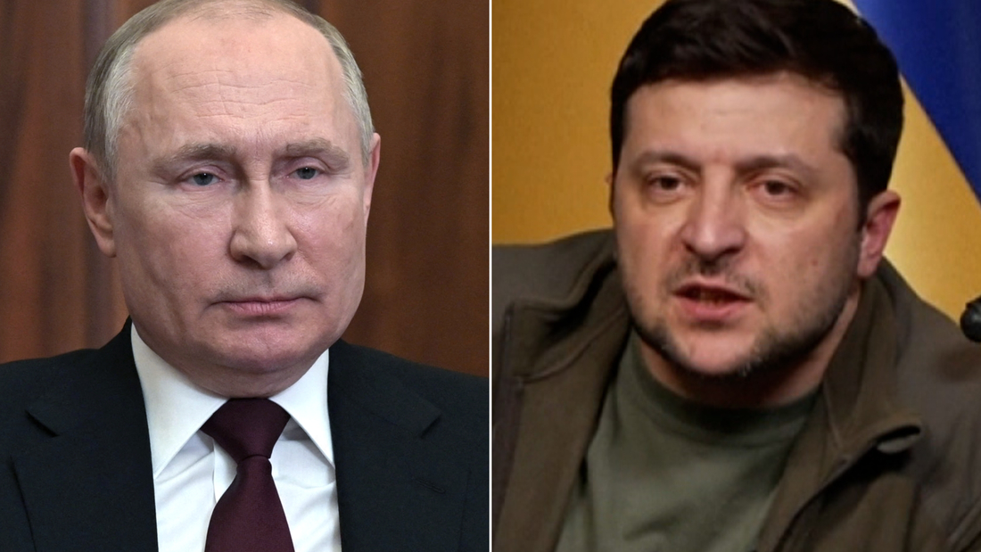Video: Zelensky calls out Putin on talks: What are you afraid of? - CNN Video