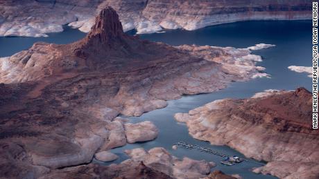 Lake Powell is about to drop below a critical level never reached before, as drought rages on