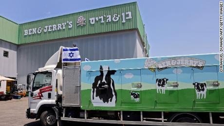 Ben & amp;  Jerry stopped making ice cream in Israel.  The Israeli manufacturer is suing.