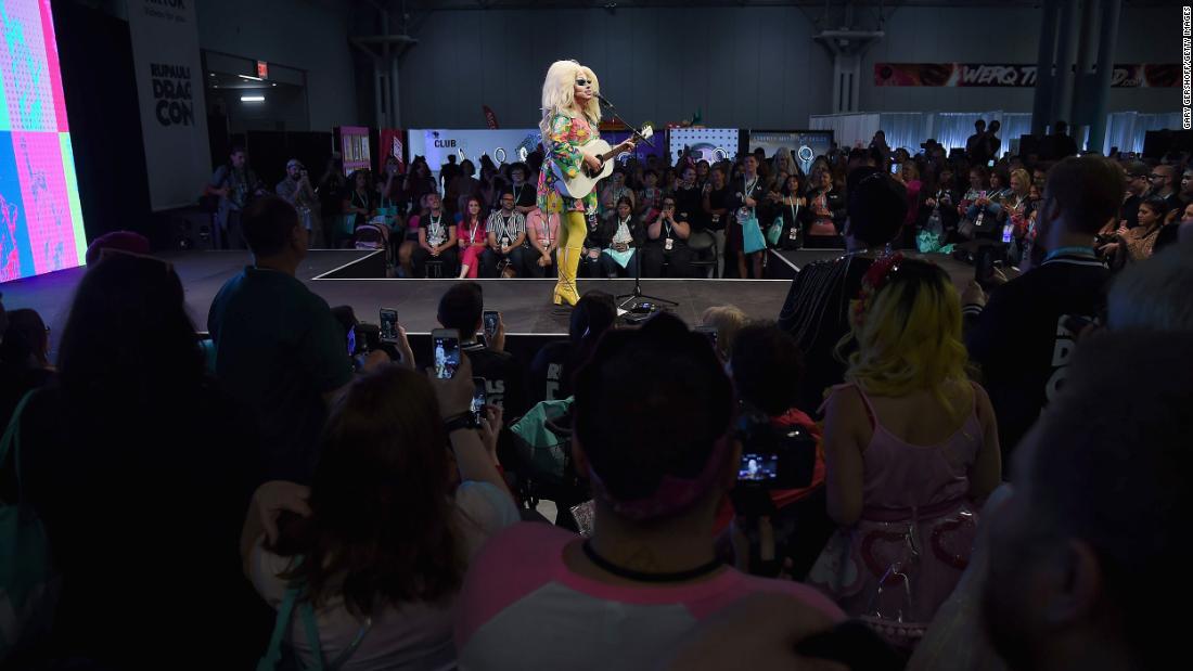 Trixie Mattel, "RuPaul's Drag Race All Stars" winner, is also an accomplished country artist who performs in drag. 