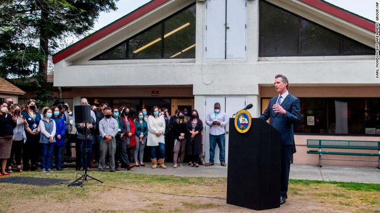 California Gov. Gavin Newsom unveils a plan to help unhoused people with mental health and substance abuse issues through a court-ordered program