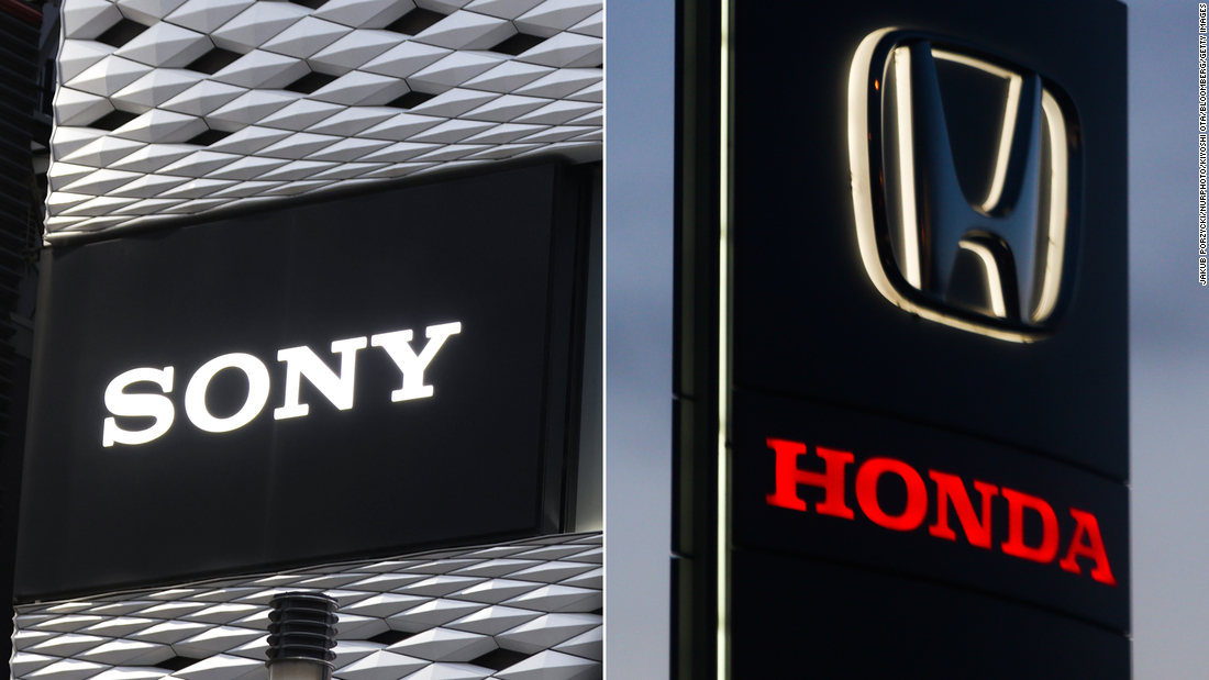 Sony and Honda are starting a new company to make electric vehicles