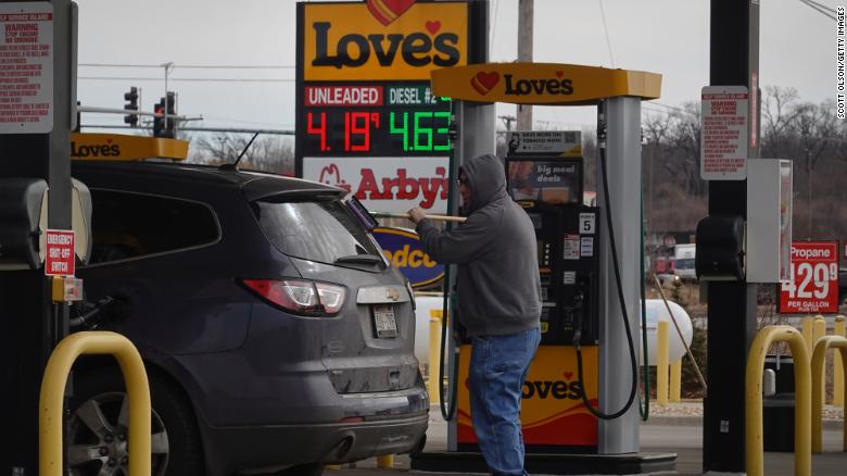 $4 gas becomes a reality in more states