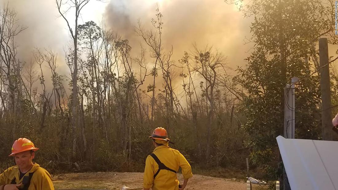 Bay County, Florida, residents asked to evacuate due to fast-moving wildfire
