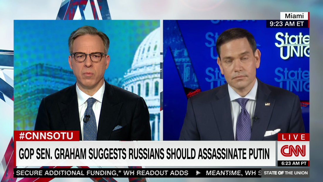 Rubio: Putin has ‘engaged himself in a conflict that he can’t win’ – CNN Video