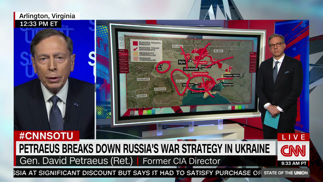 Ret. Gen. David Petraeus breaks down Russia’s war strategy – CNN Video