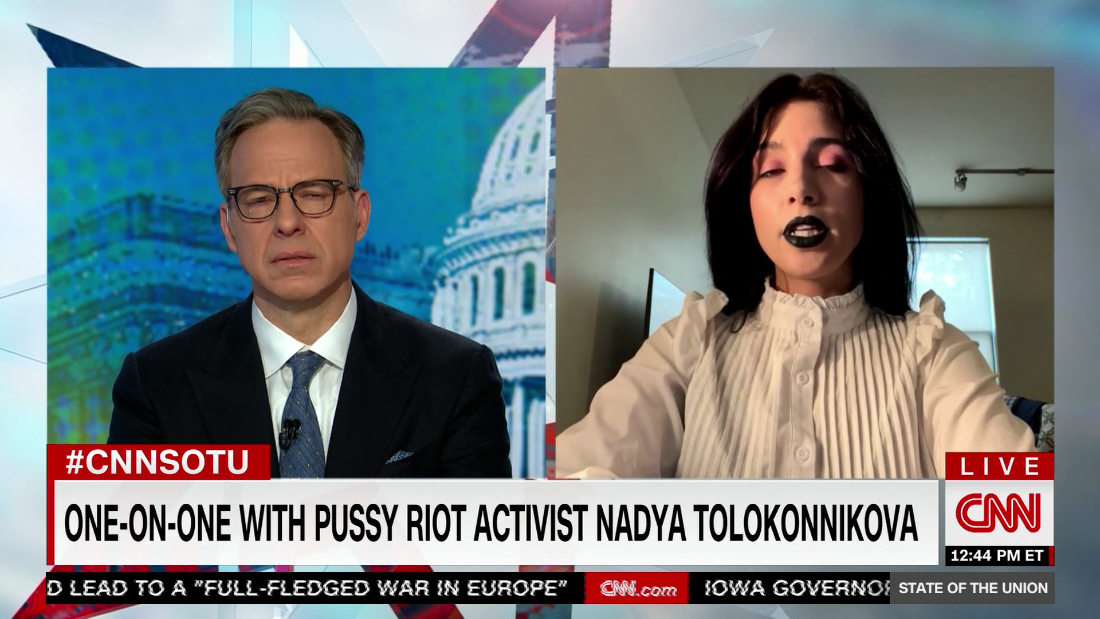 Pussy Riot activist: Russians ‘want to stand their ground’ against Putin – CNN Video