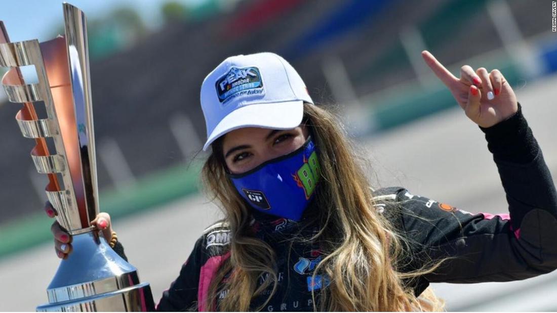 Regina Sirvent, la piloto mexicana que sueña con ser campeona de Nascar