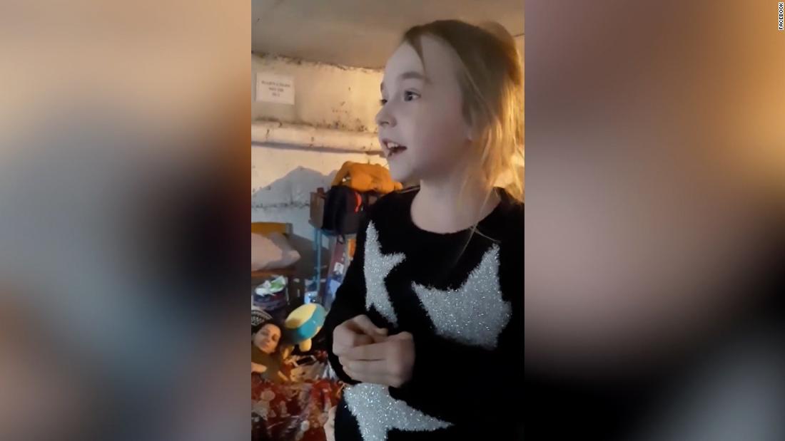Video: Little girl sings ‘Let It Go’ at Kyiv shelter – CNN Video