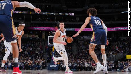 Jokic is the NBA&#39;s reigning MVP and his performance had his teammates raving.