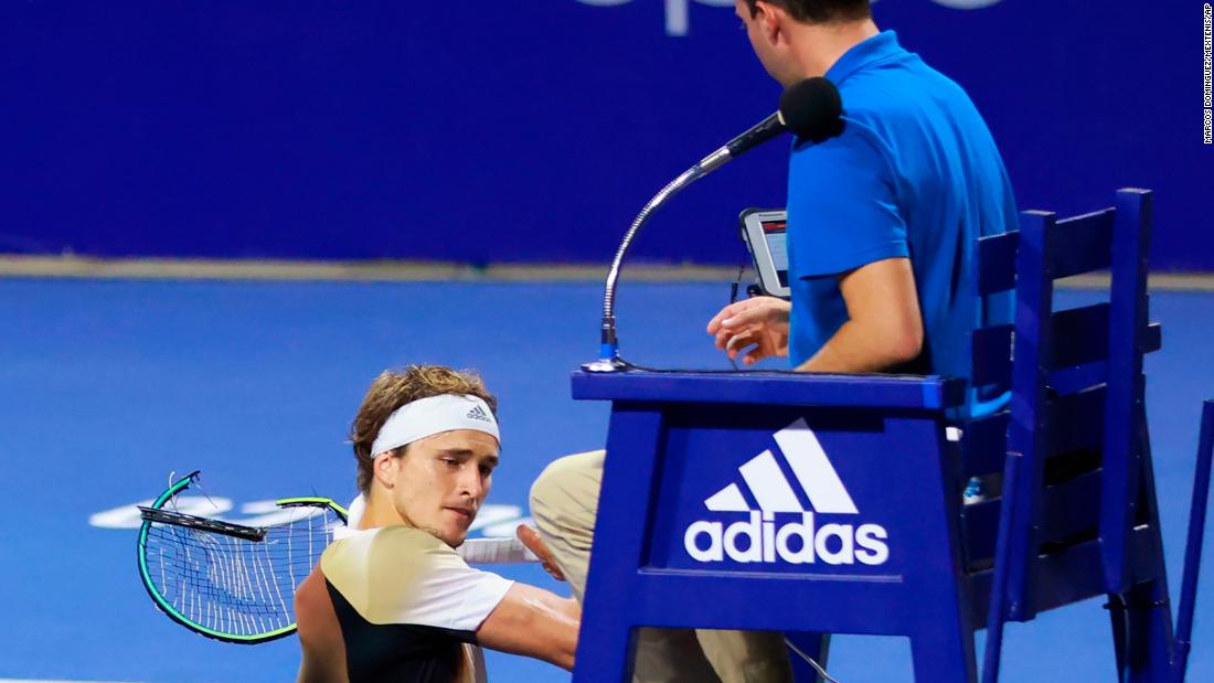 Alexander Zverev handed eight-week suspended ban but can play at Indian Wells