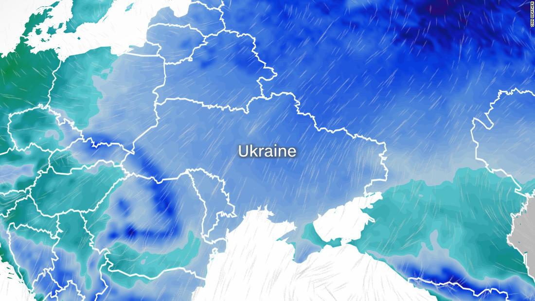 Temperatures in Ukraine will stay below freezing this week, explains CNN meteorologist – CNN Video