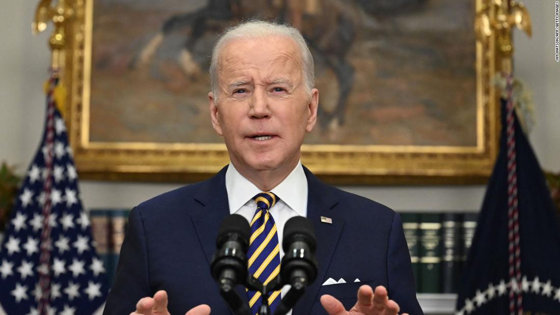 Biden anuncia prohibición de importaciones de energía rusa