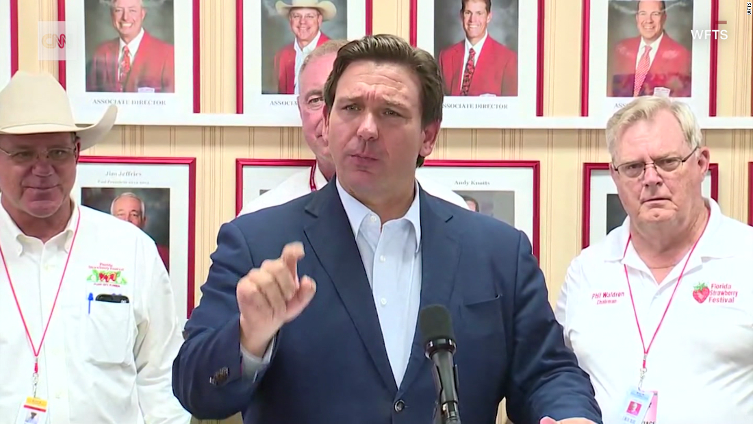 DeSantis confronts reporter as students statewide protest ‘Don’t Say Gay’ bill – CNN Video