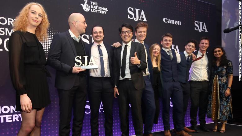 CNN Sport named Digital Publisher of the Year at SJA British Sports Journalism Awards
