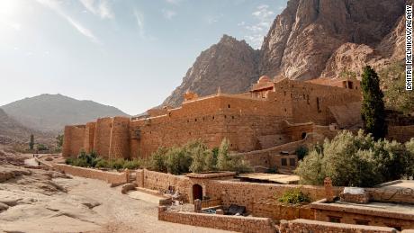 St. Catherine&#39;s Monastery, located in the Sinai in Egypt at the foot of Mount Moses.