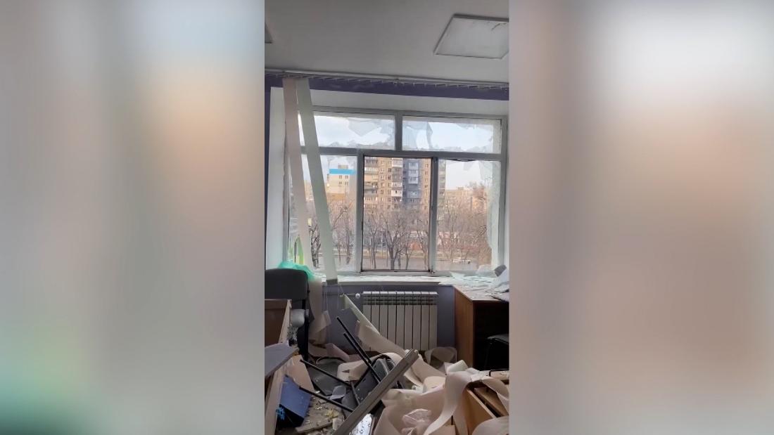 Video: Shocking walkthrough of maternity ward hit in bombing