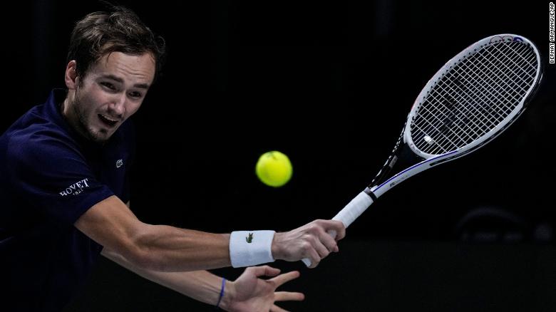 Medvedev has been allowed to continue competing.