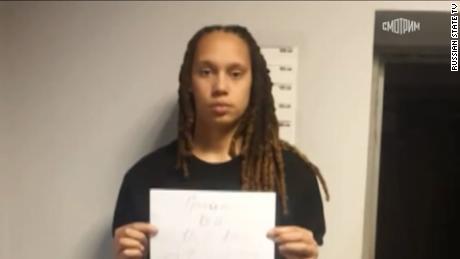 What Brittney Griner's quiet face is saying to the world