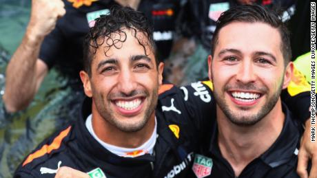 Daniel Ricciardo : De la chaleur extrême endurante à 