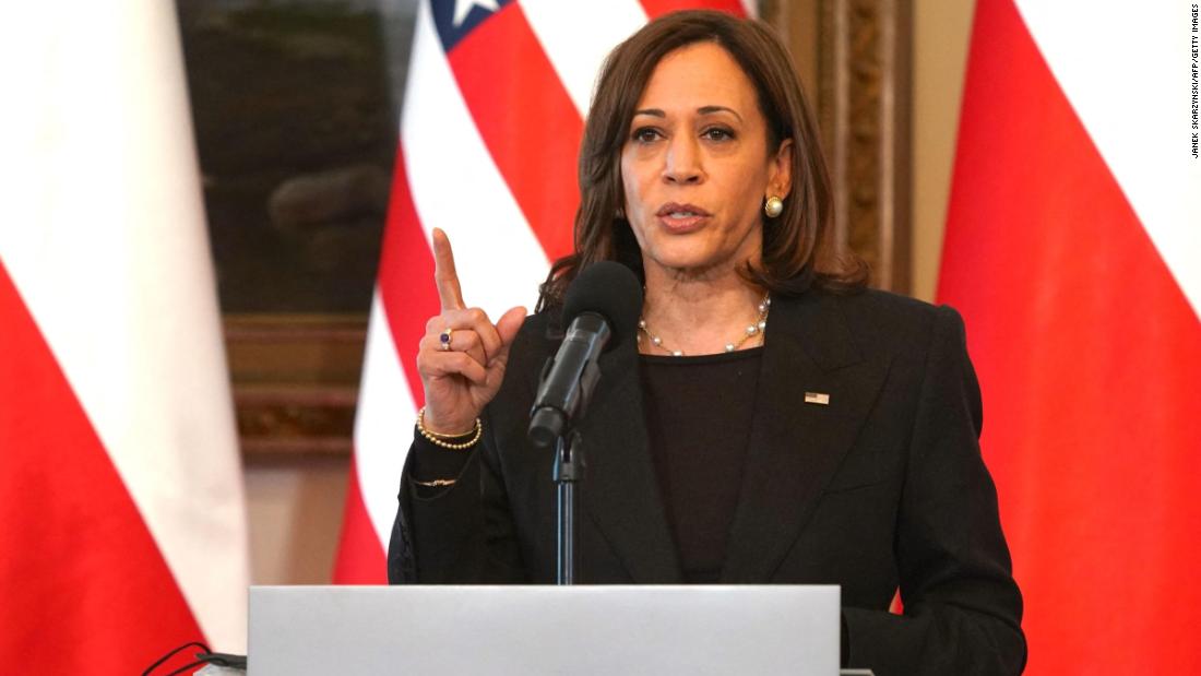 Harris avoids public discord in one of the most intense moments of her vice presidency