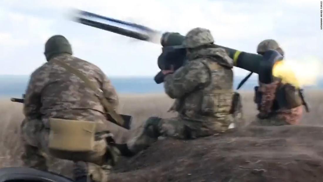 ‘Fire and forget’: See the US weapons being used in Ukraine – CNN Video